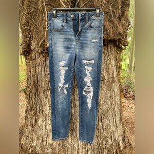 Xtra Short American Eagle Skinny Jeans